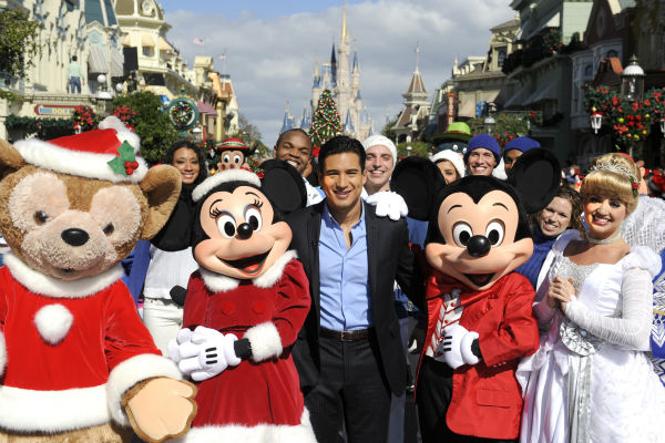 Mario Lopez appears at the 2011 Disney Parks...