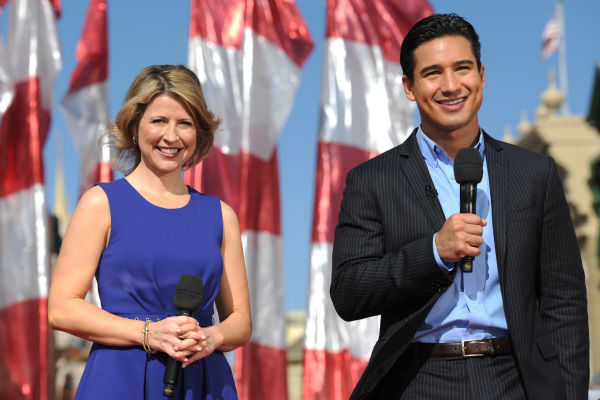 Mario Lopez and Samanta Brown appear at the 2011...