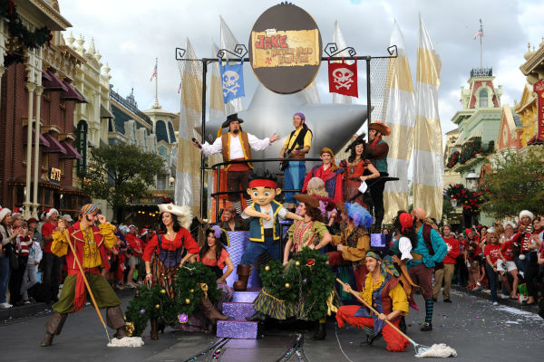 Pirate character actors appear at the 2011...