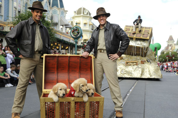 Puppies appear at the 2011 Disney Parks...
