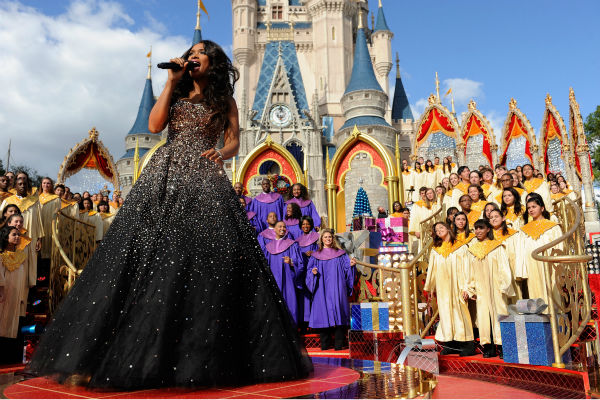 Jennifer Hudson appears at the 2011 Disney Parks...