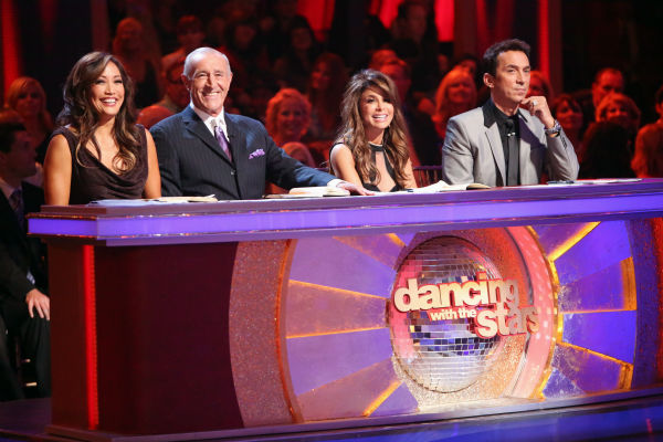 Judges Carrie Ann Inaba, Len Goodman and Bruno...
