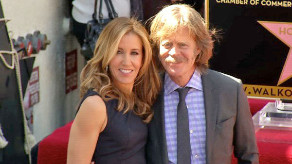 Felicity Huffman and William H. Macy received...