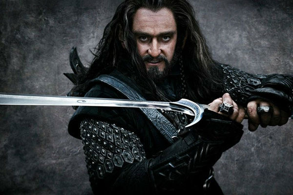 Richard Armitage appears as Thorin Oakenshield...