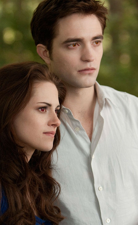 Kristen Stewart and Robert Pattinson appear in a...