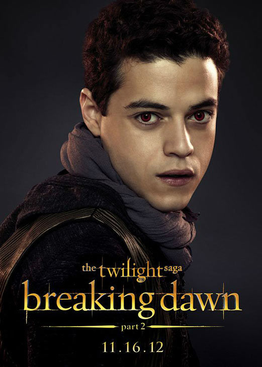 Rami Malek who portrays Benjamin of the Egyptian...