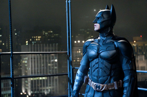 Christian Bale appears as Batman in 'The Dark...