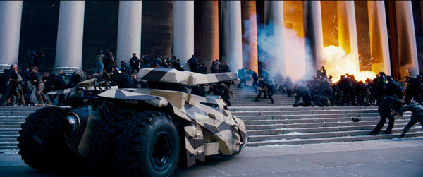 A scene from 'The Dark Knight Rises,' set to hit...