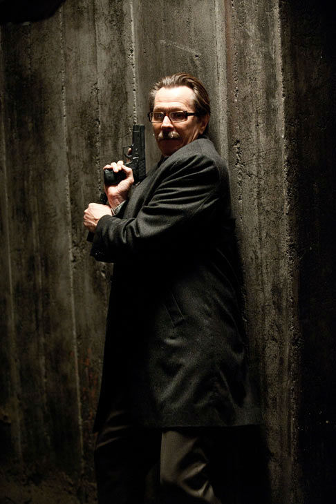 Gary Oldman appears in a still from 'The Dark...