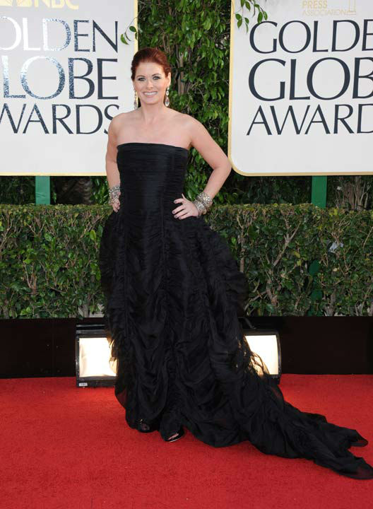 Actress Debra Messing arrives at the 70th Annual...