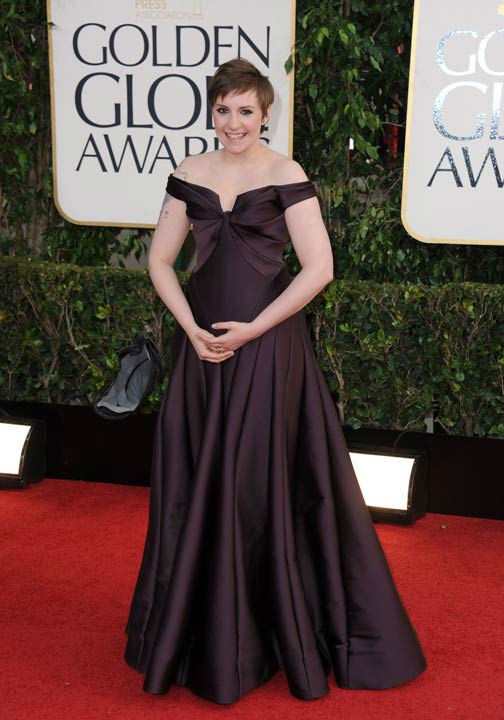 Actress and filmmakerr Lena Dunham arrives at...