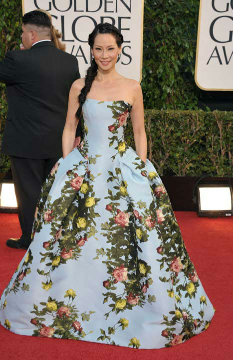 Actress Lucy Liu arrives at the 70th Annual...