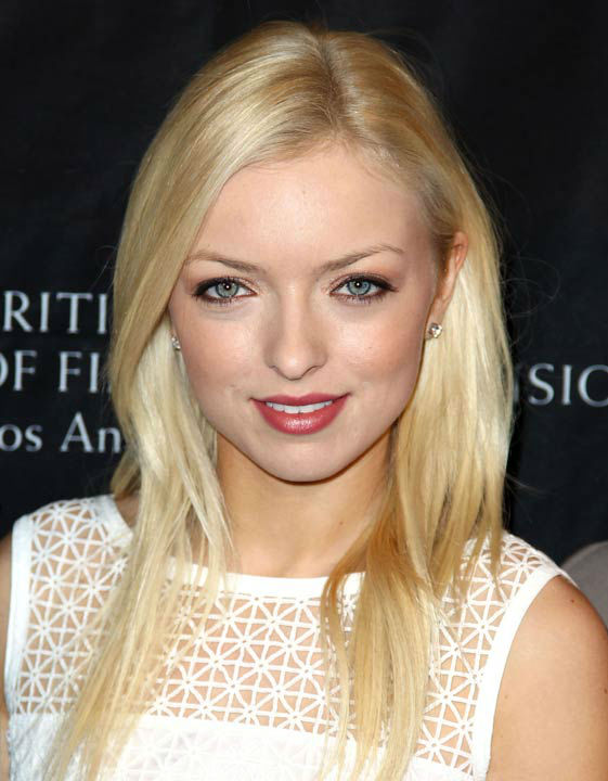 Francesca Eastwood arrives at the BAFTA Awards...