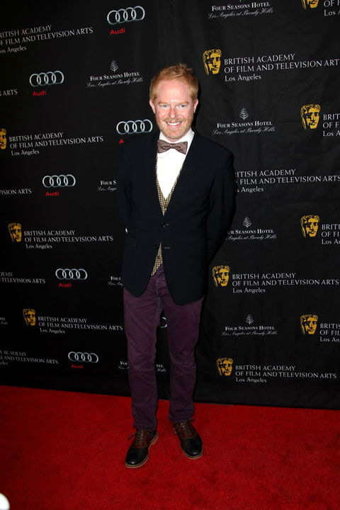 Jesse Tyler Ferguson arrives at the BAFTA Awards...
