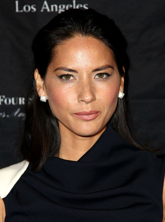 Olivia Munn arrives at the BAFTA Awards Season...