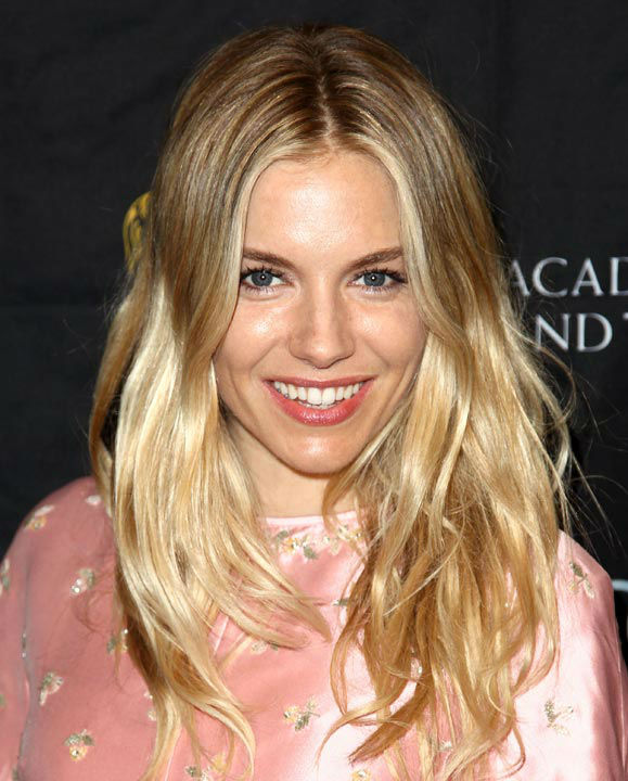 Sienna Miller arrives at the BAFTA Awards Season...