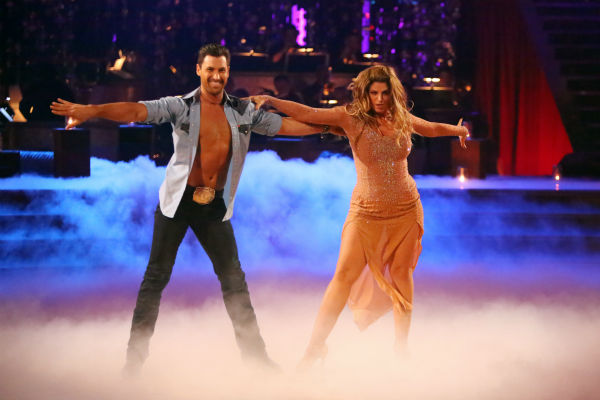 Kirstie Alley and her partner Maksim...