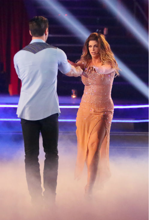 Kirstie Alley and her partner Maksim...