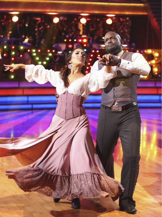Retired NFL star Emmitt Smith and his partner...