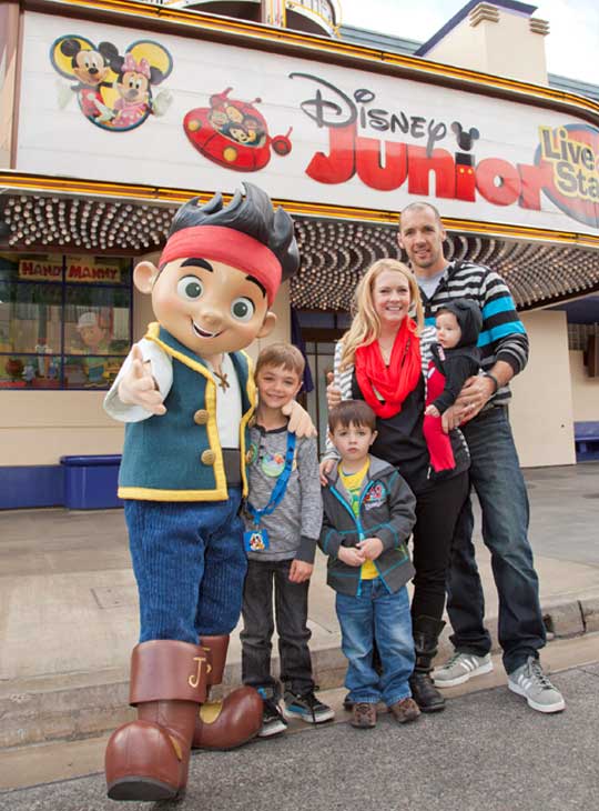 Actress Melissa Joan Hart, her husband, musician...