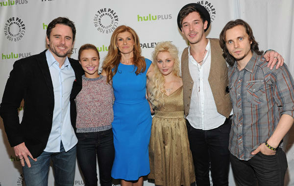 Photo of the cast during the Paley Center for...