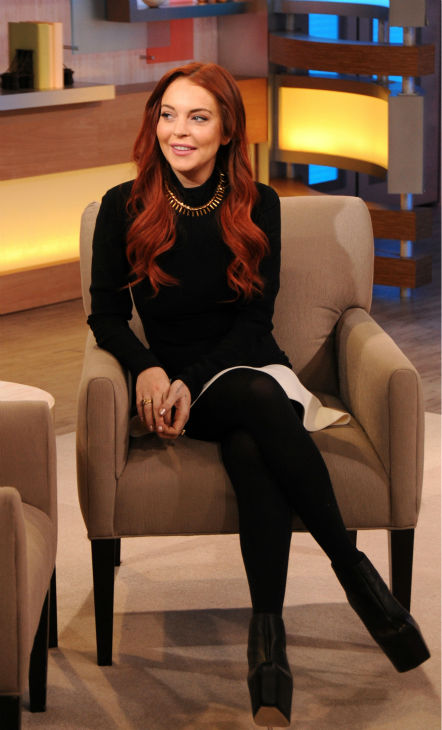Lindsay Lohan appears on an episode of 'Good...