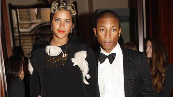 Pharrell Williams couple