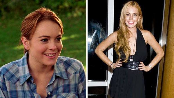 Lindsay Lohan appears in a scene from Mean Girls. Lindsay Lohan appears at a party for the September 2013 issue of Purple Magazine in New York City on Sept. 11, 2013.