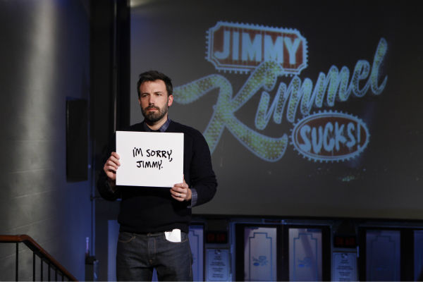 Ben Affleck appears on a Matt Damon-hijacked...