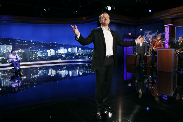 Matt Damon and Jimmy Kimmel appear on 'Jimmy...