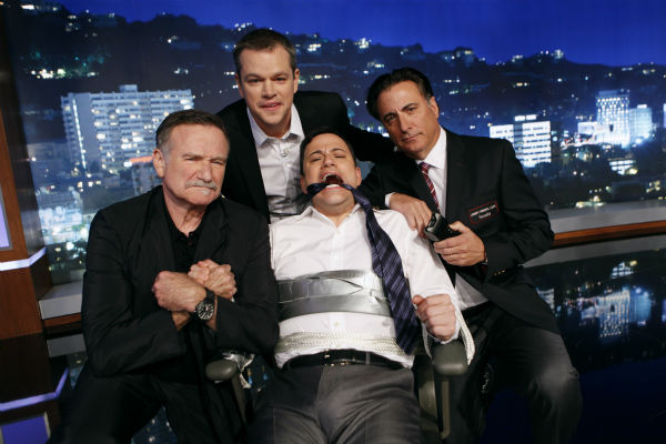 Robin Williams, Jimmy Kimmel, Andy Garcia appear...