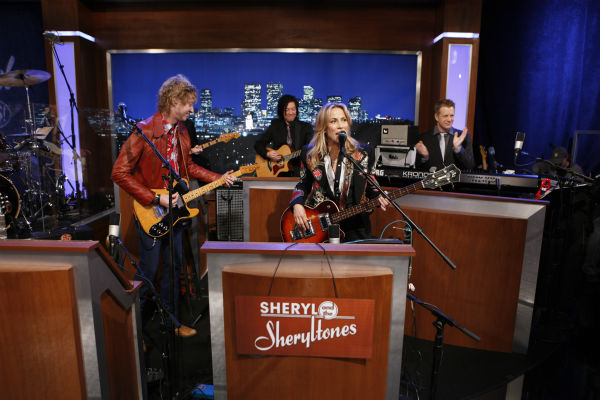 Sheryl Crow appears on a Matt Damon-hijacked...