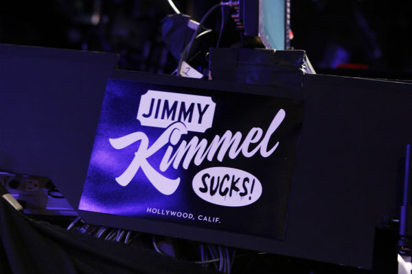 The set of 'Jimmy Kimmel Live!,' renamed 'Jimmy...