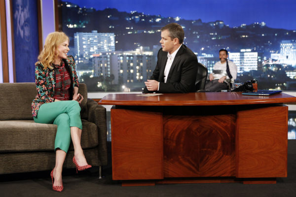 Matt Damon interviews Nicole Kidman on ABC's...
