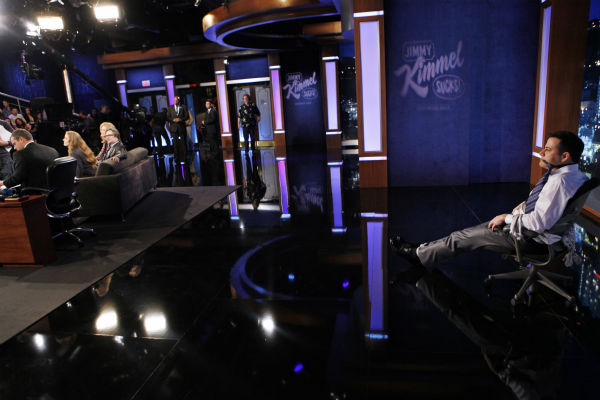 Jimmy Kimmel appears on a Matt Damon-hijacked...