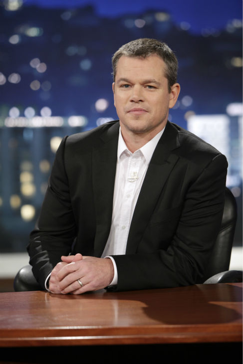 Matt Damon appears on ABC's 'Jimmy Kimmel...