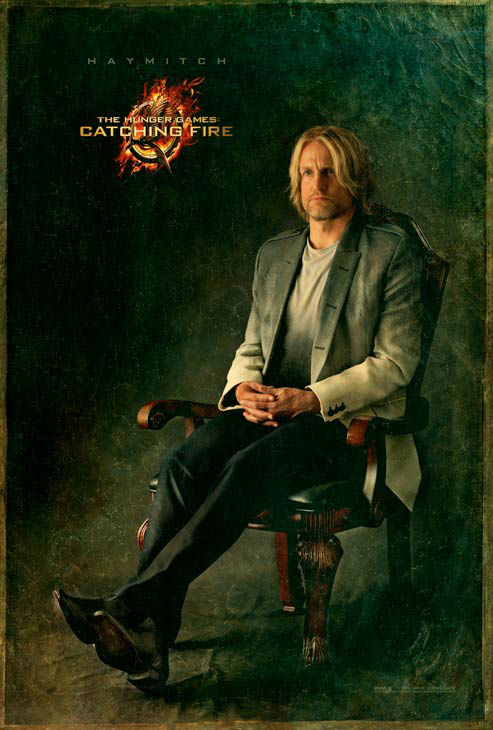 Woody Harrelson poses as Haymitch Abernathy in 'The Capitol Portraits Series' for 'The Hunger Games: Catching Fire' due out on November 22, 2013.