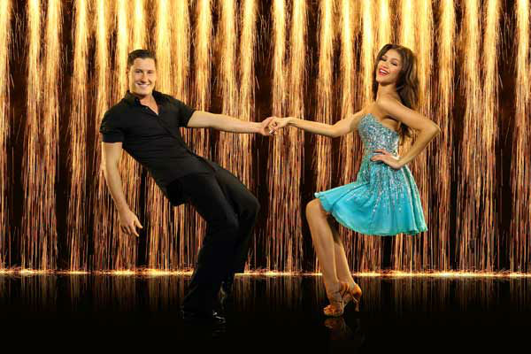 Zendaya Coleman and partner Val Chmerkovskiy...