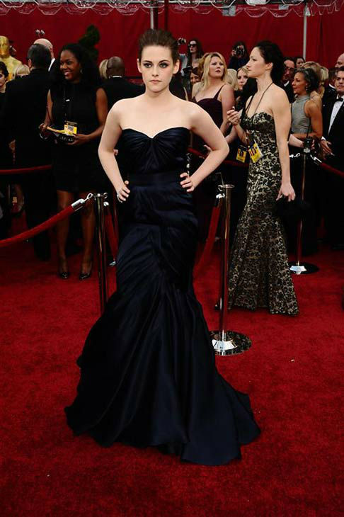 Kristen Stewart appears at the 82nd annual Academy Awards in Los Angeles, California on March 7, 2010.