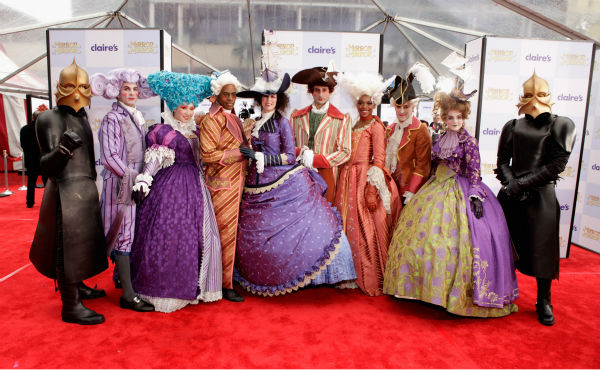 Guests arrive at the premiere of 'Mirror Mirror'...