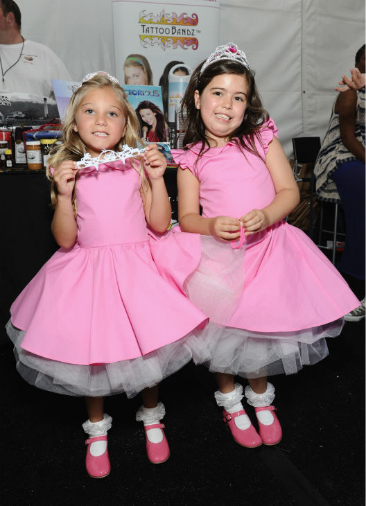 Sophia Grace and Rosie, frequest guests of 'The...