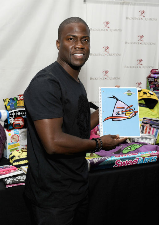Kevin Hart appears at Backstage Creations'...