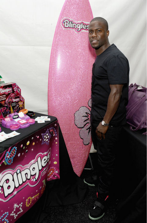 Kevin Hart appears at Backstage Creations'...