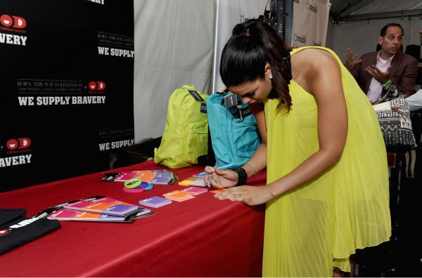 Jordin Sparks appears at Backstage Creations'...