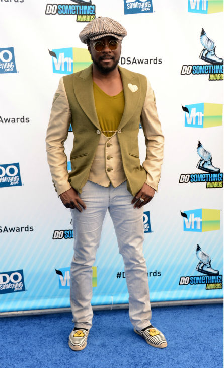will.i.am arrives at the 2012 Do Something...