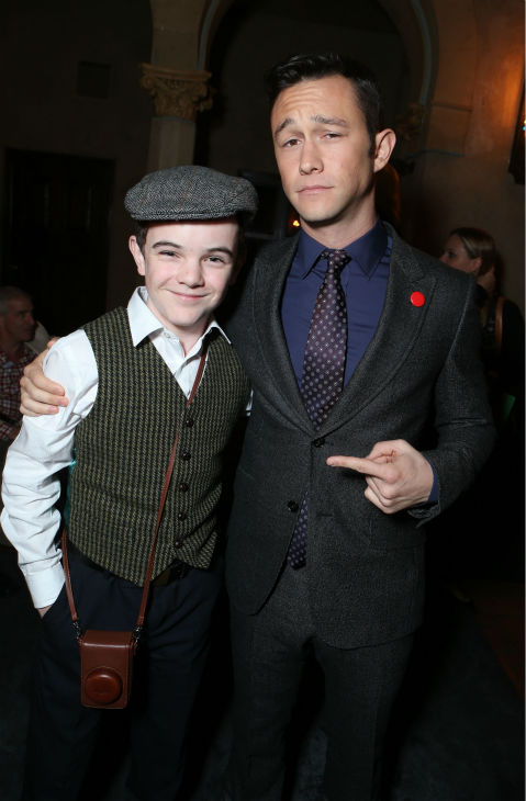 Gulliver McGrath and Joseph Gordon-Levitt attend...