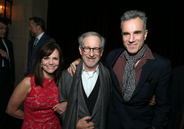 Sally Field, director/producer Steven Spielberg...