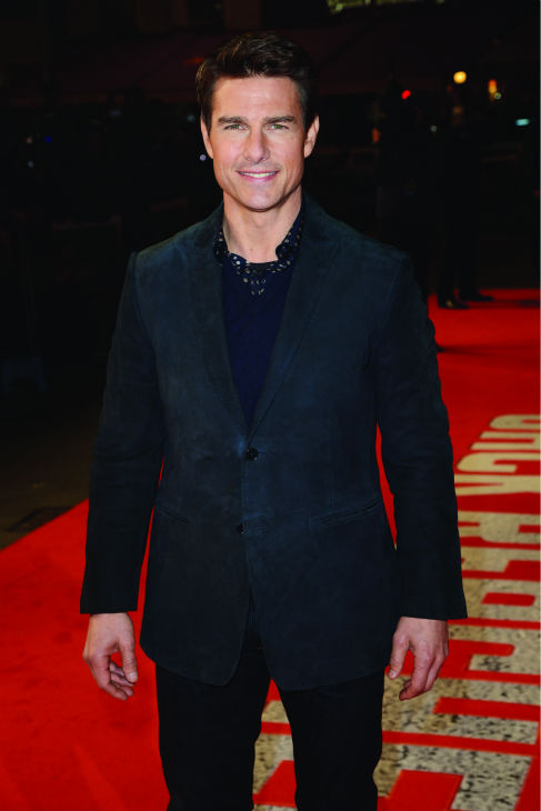 Tom Cruise attends the world premiere of 'Jack...
