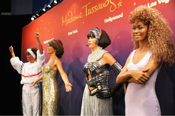 Madame Tussauds unveiled four wax figures of...