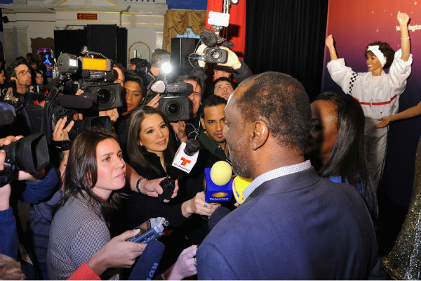 Gary Houston, brother of Whitney Houston, and...